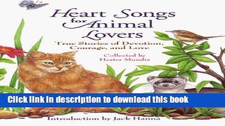 [PDF]  Heart Songs For Animal Lovers  [Read] Online