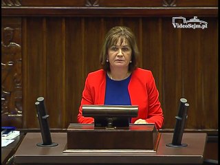 Poseł Małgorzata Zwiercan - Wystąpienie z dnia 06 lipca 2016 roku.