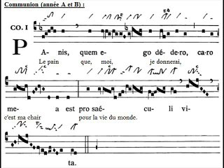 Communio Panis quem, Dominica XIX TpA (19è TO)