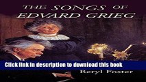 Read The Songs of Edvard Grieg Ebook Free