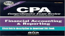 Read Books CPA Comprehensive Exam Review, 2002-2003: Financial Accounting   Reporting (31st