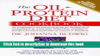 Read The oil-protein diet cookbook  Ebook Free