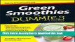 Read Green Smoothies For Dummies  Ebook Online