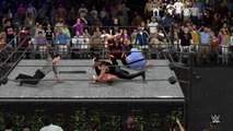 WWE 2K16 hunter hearst helmsley v d'lo brown v big boss man, v bam bam bigelow