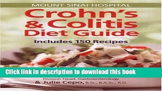 Download Crohn s and Colitis Diet Guide: Includes 150 Recipes  PDF Online