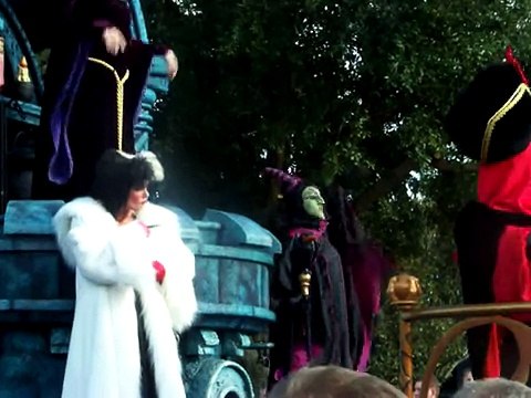 Celebrate A Dream Come True Parade 1/24/2009- villians