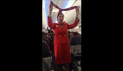 What did the boys do with Air Hostess in flight- Video Dailymotion