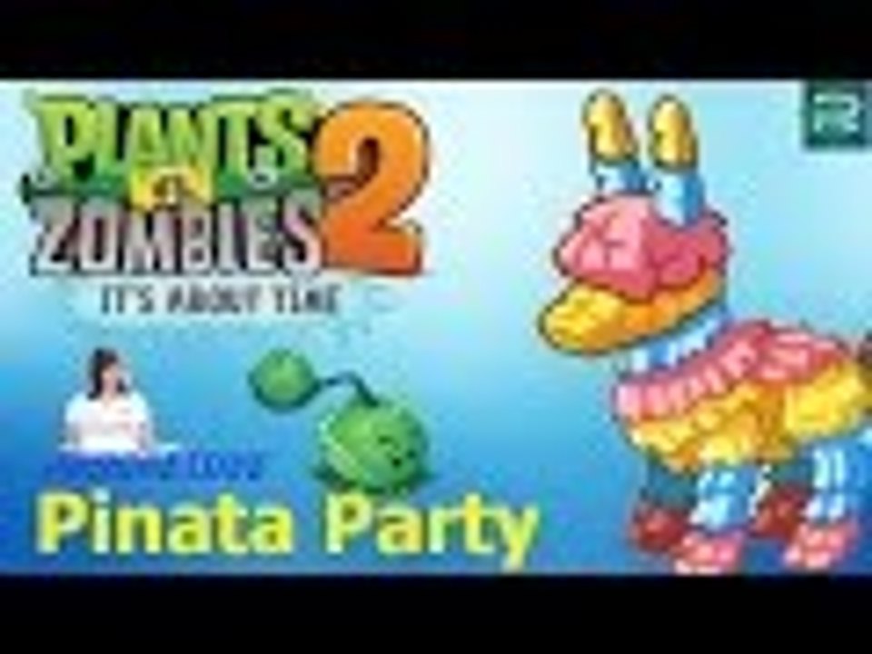 Plants Vs Zombies - Progressive Pinata Party!