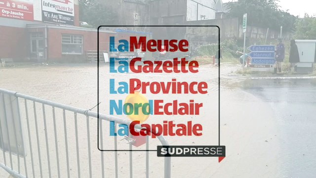 Inondations Orp-Jauche: le déluge