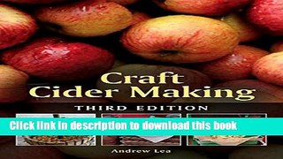 Download Craft Cider Making Ebook Free