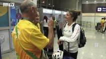 Les premiers athlètes français arrivent au village olympique de Rio