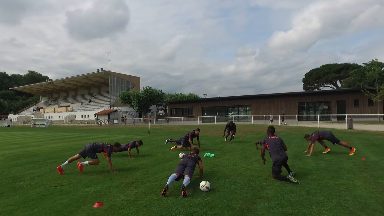 Défi "pompes claquées" à Hendaye