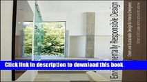 Download Environmentally Responsible Design: Green and Sustainable Design for Interior Designers
