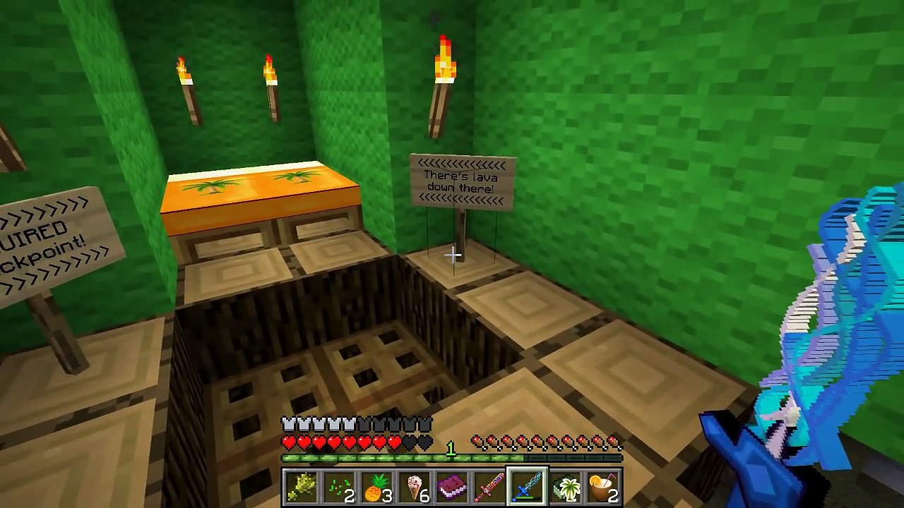 Minecraft  THE HAPPY ZONE! - Tropical Vacation - Custom Map [3]