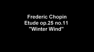 Frédéric Chopin - Étude Op. 25 No. 11 