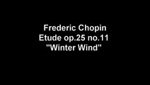 Frédéric Chopin - Étude Op. 25 No. 11 