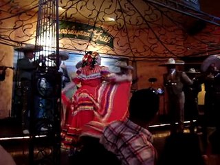 Baile folklórico at Guadalajara Grill, Baldwin Park 1-23-11