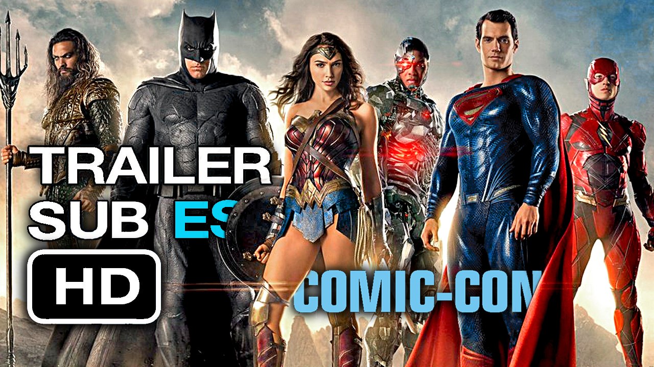 JUSTICE LEAGUE-Trailer SUBTITULADO en Español (HD) Comic-Con 2016 #SDCC