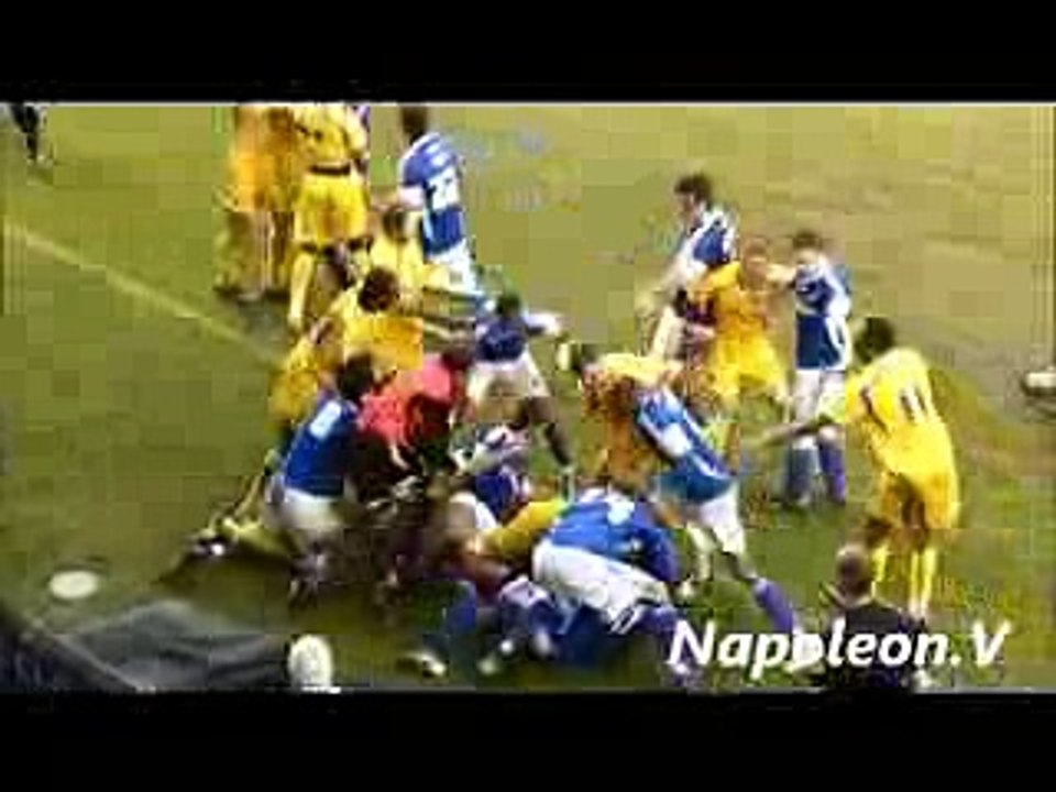 Football Fights and Brawl of 2015 HD Diego Costa Ronaldo Messi