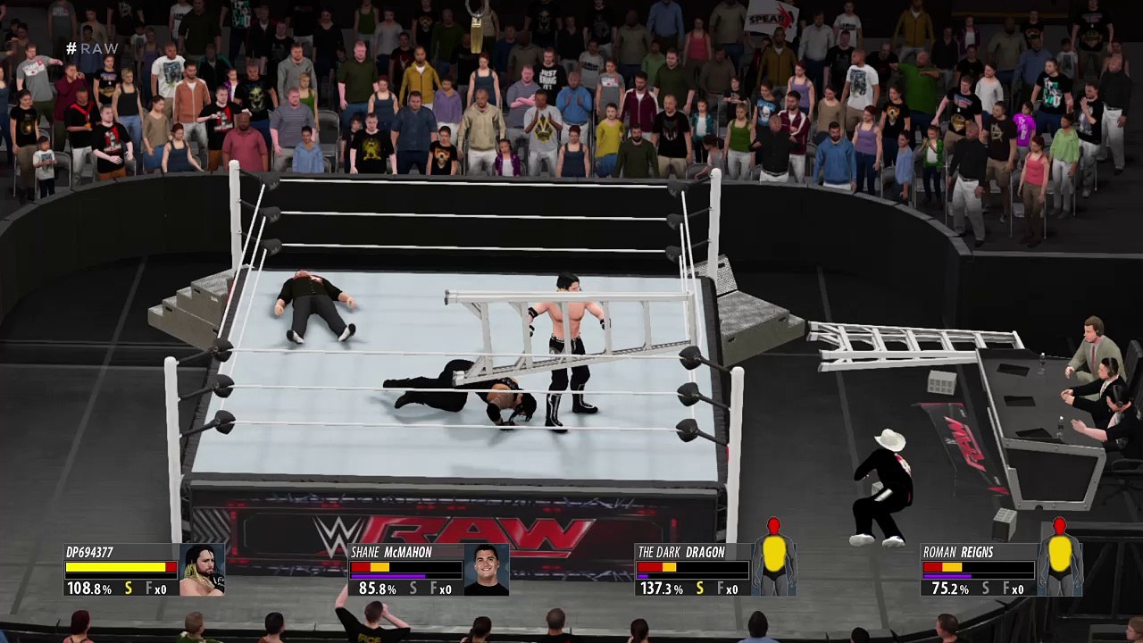 WWE 2K16 - Ladder Shenanigans