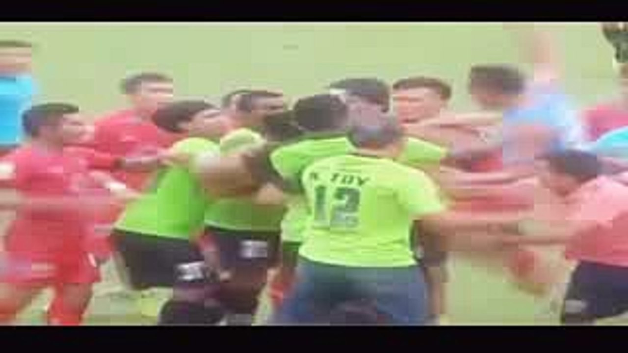 Craziest Football Fights Fouls Knockouts Red Cards