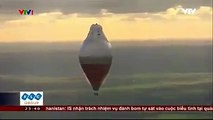 Nhà du hành Nga phá kỉ lục thế giới về việc bay khinh khí cầu 1 mình vòng quanh thế giới chỉ trong 11 ngày.