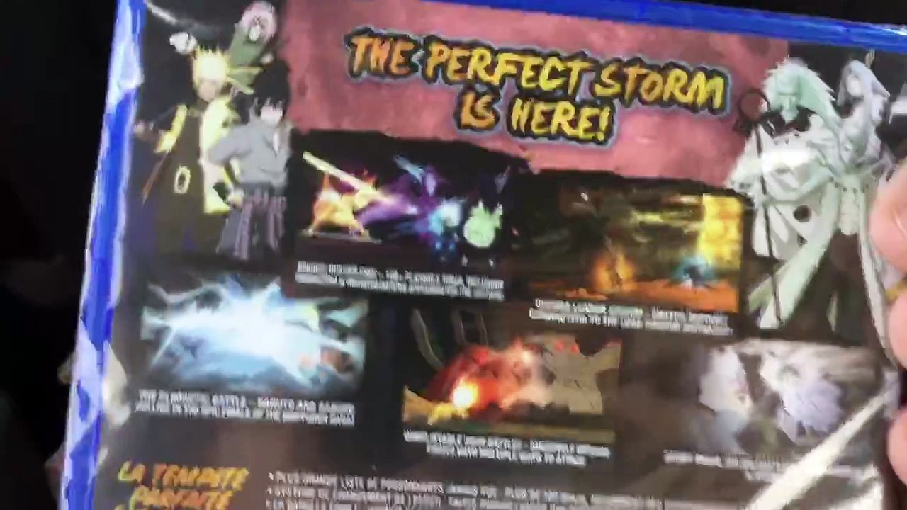 Naruto Shippuden Ultimate Ninja Storm 4 PS4 Unboxing