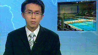 TDM News 02Feb2008 10 北京-澳門隊出席水立方游泳賽