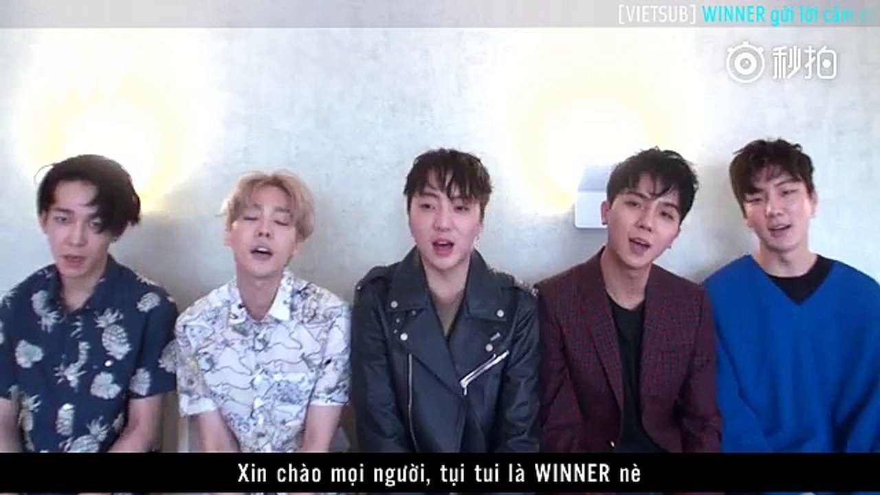 [VIETSUB] WINNER gửi lời cảm ơn tới khán giả xem HMF [OAO Subteam]