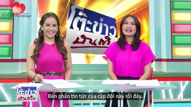 [vietsub] Nadech Yaya fitting bộ phim mới 'Likit Rak' - TKBT 18.07.16