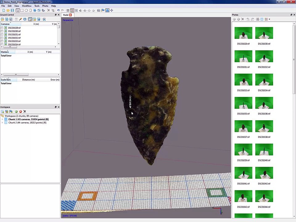 Creating Artifact Models in Agisoft Photoscan Part 2