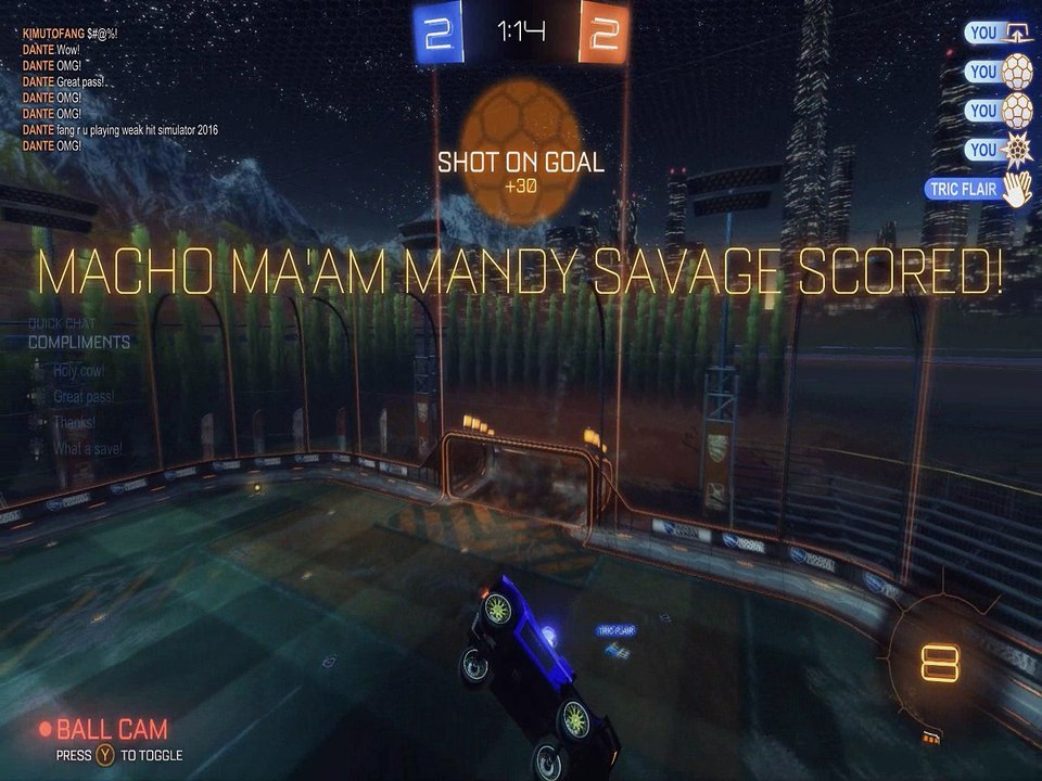 {Rocket League} Macho Ma'am Mandy Savage (DocuTäge)