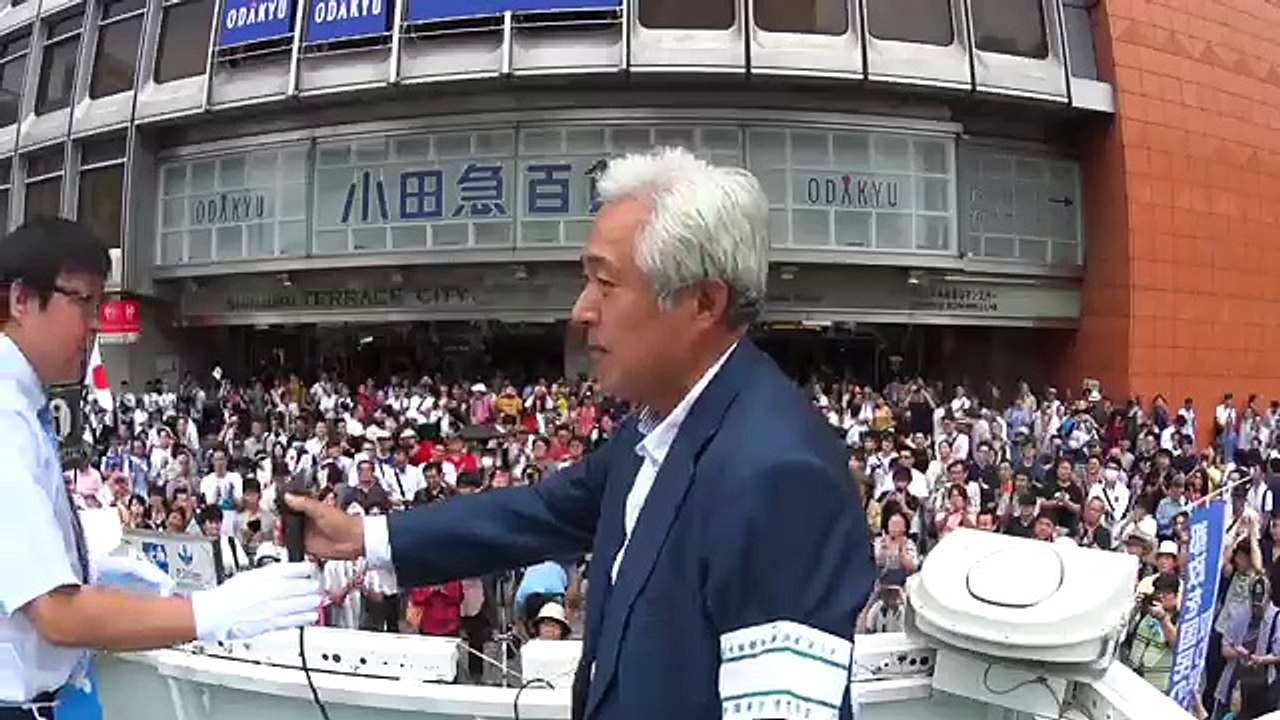 【桜井誠 候補】東京都知事選 街頭演説in新宿駅西口