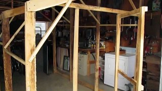 Wooden greenhouse for $15 - Part 1