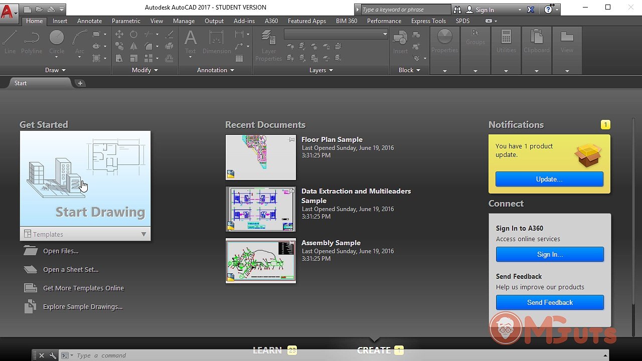 Autocad 2017 interface review - Free Autocad tutorials