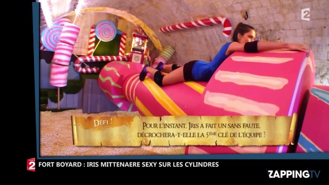 Fort Boyard – Iris Mittenaere sexy : Son décolleté fait sensation sur les cylindres (Vidéo)