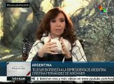 Cristina Fernández analiza la situación económica y política en AL