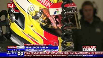 Lunch Talk: Nasib Rio Haryanto di F1 # 4