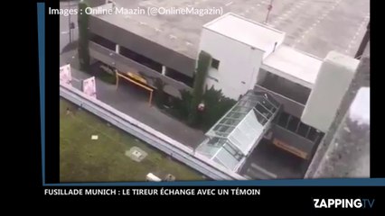 Fusillade de Munich : L’échange surréaliste entre le tireur et un témoin pendant l’attaque (Vidéo)