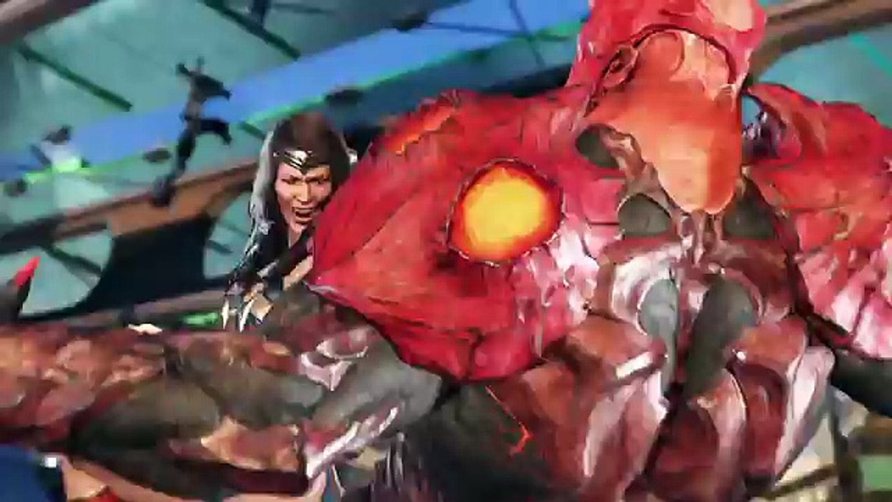 Injustice-2---Wonder-Woman-vs-Blue-Beetle--official-trailer-2017-PS4