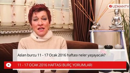 Aslan burcu 11 - 17 Ocak 2016 haftası neler yaşayacak?