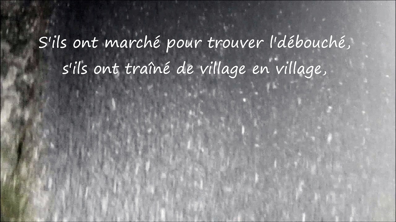 Moi, mes souliers (Félix Leclerc) - B93