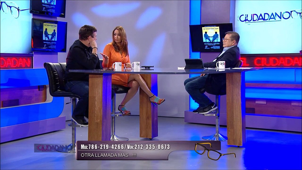 Carlos Mata nel programma El ciudadano  22 Luglio 2016