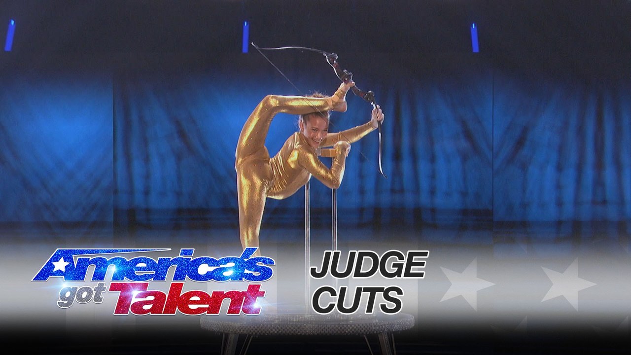 Brilliant Performance Earns Her the Golden Buzzer - America's Got Talent 2016 Sofie Dossi-