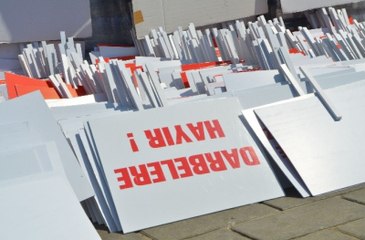 Taksim Meydanı CHP Mitingi İçin Hazırlandı