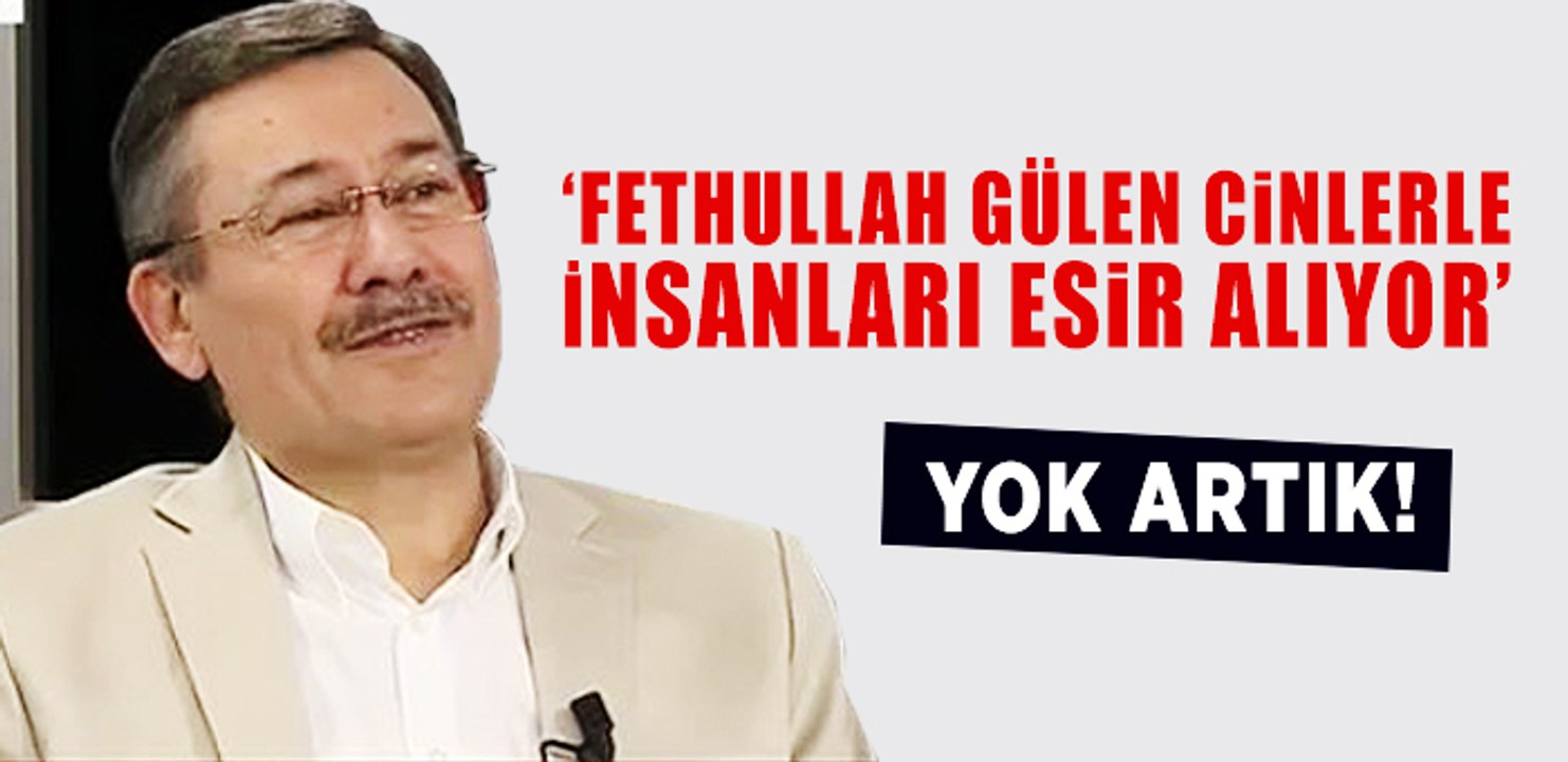 Melih Gökçek: Fethullah Gülen üç harflilerle (cinlerle) insanları esir alıyor #cin #üçharfli #fethullah #melih