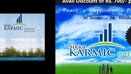 Sikka Karmic Greens 3 Side Open Balcony