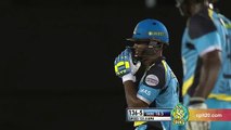 CPL 2016 Match 21 Highlights - St Lucia Zouks vs St Kitts & Nevis Patriots