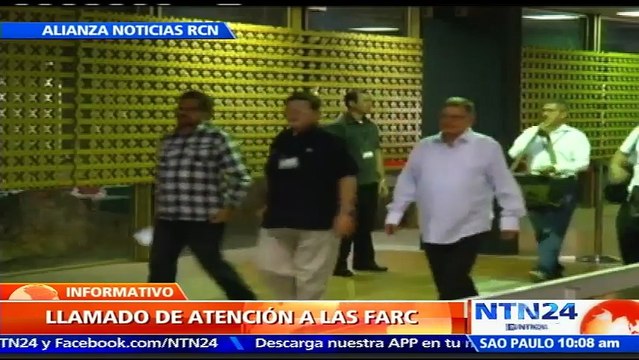 Gobierno colombiano pide a las FARC no insultar al expresidente Álvaro Uribe