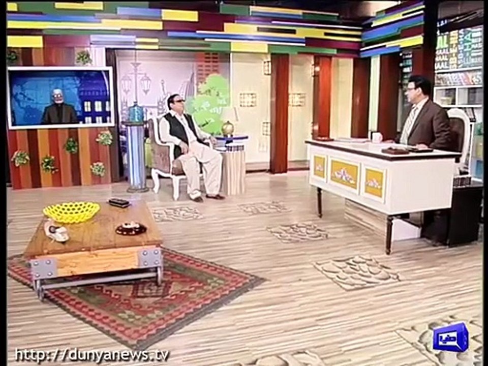 Shujaat Hussain & Tahir-ul-Qadri in Hasb e haal - Ch Shujaat Teases and Makes Fu